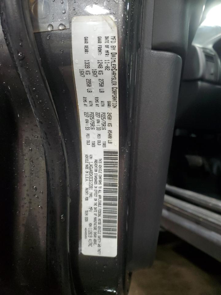 2003 Jeep Grand Cherokee Laredo VIN: 1J4GW48SX3C612391 Lot: 81834414