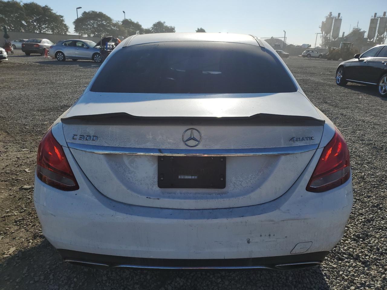 2015 Mercedes-Benz C 300 4Matic VIN: 55SWF4KB1FU034245 Lot: 80802384