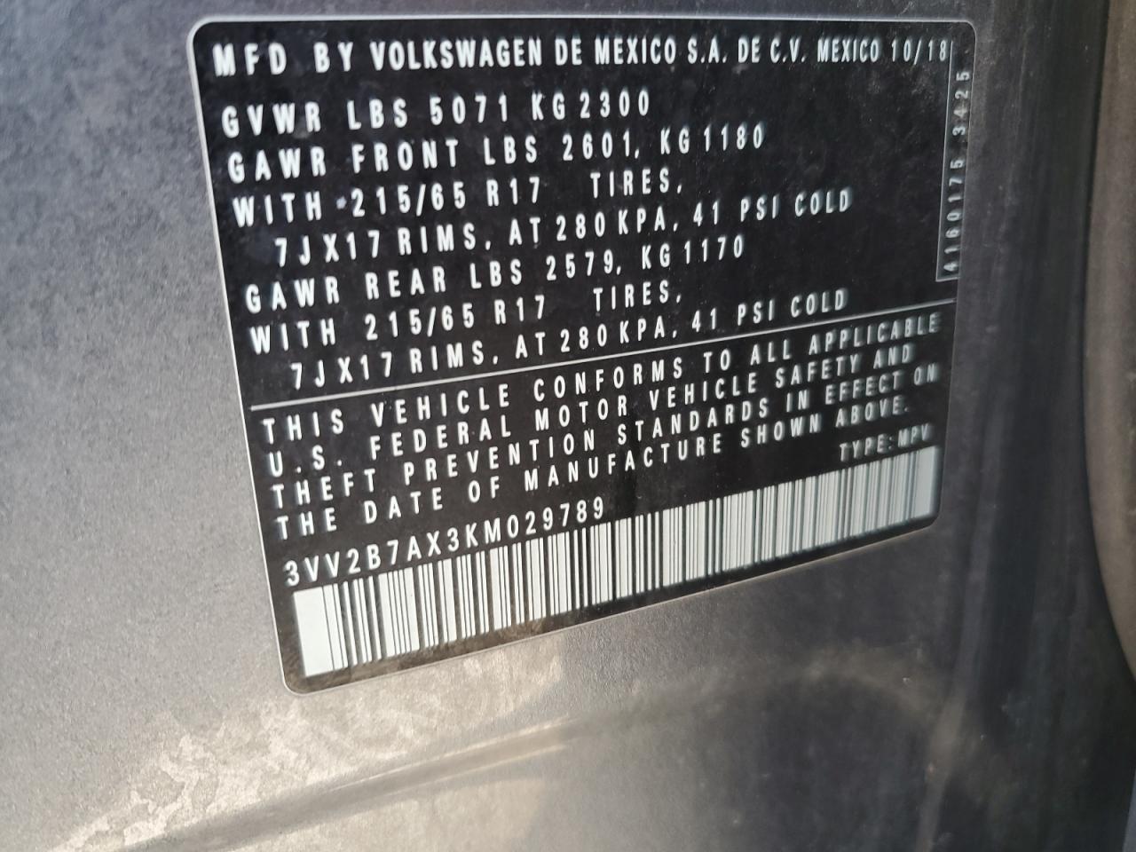 2019 Volkswagen Tiguan - Image 12