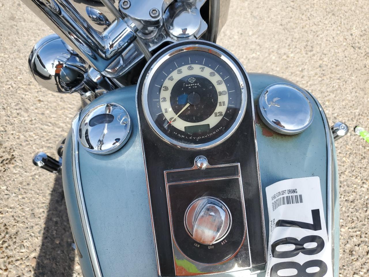 2014 Harley-Davidson Flstn Softail Deluxe VIN: 1HD1JDV14EB023110 Lot: 78897794