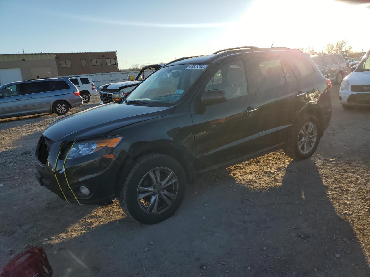 2012 Hyundai Santa Fe Limited იყიდება Kansas City-ში, KS - Front End