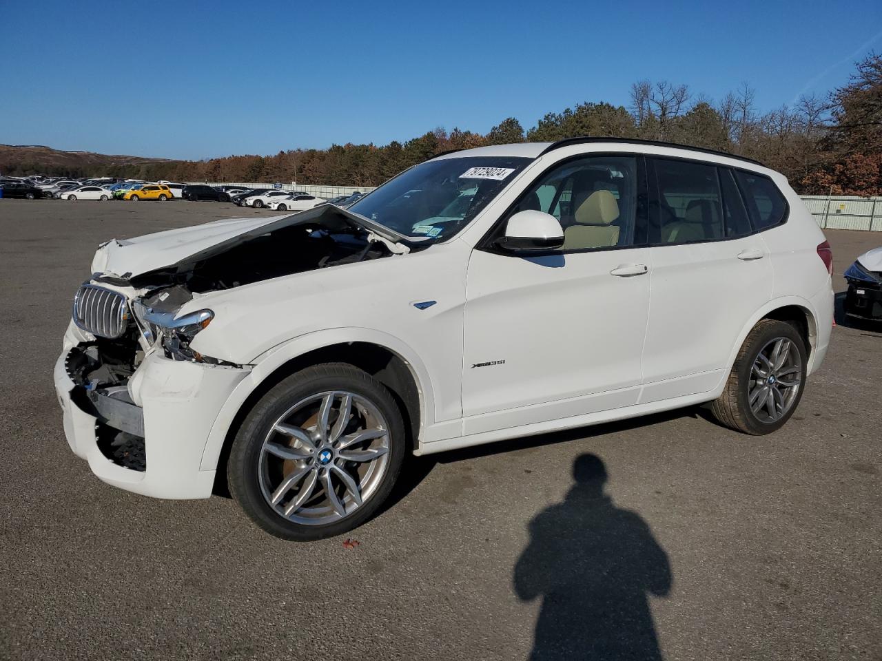 VIN 5UXWX7C51H0U41099 2017 BMW X3 no.1