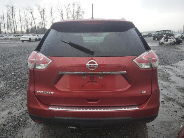  NISSAN ROGUE 2016 Red