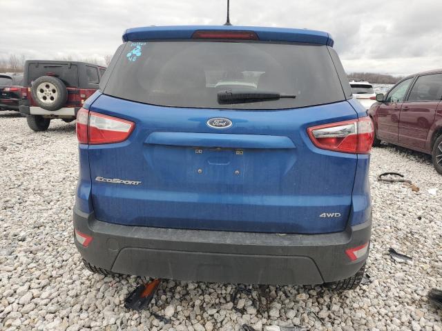  FORD ECOSPORT 2018 Blue