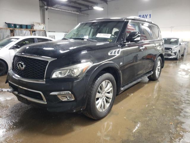  INFINITI QX80 2017 Чорний