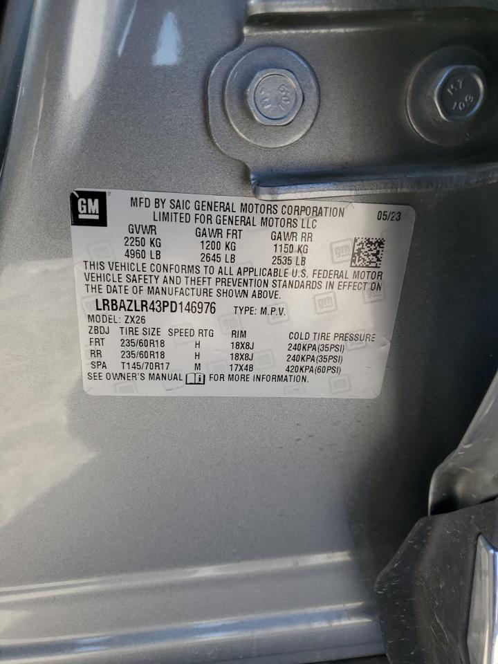 2023 Buick Envision Preferred VIN: LRBAZLR43PD146976 Lot: 80482234