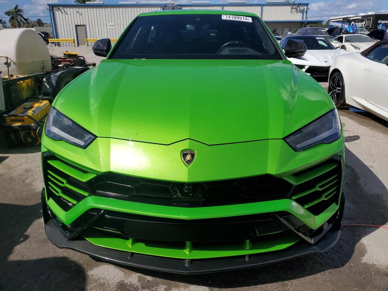 2021 Lamborghini Urus VIN: ZPBUA1ZL6MLA14421 Lot: 74109914