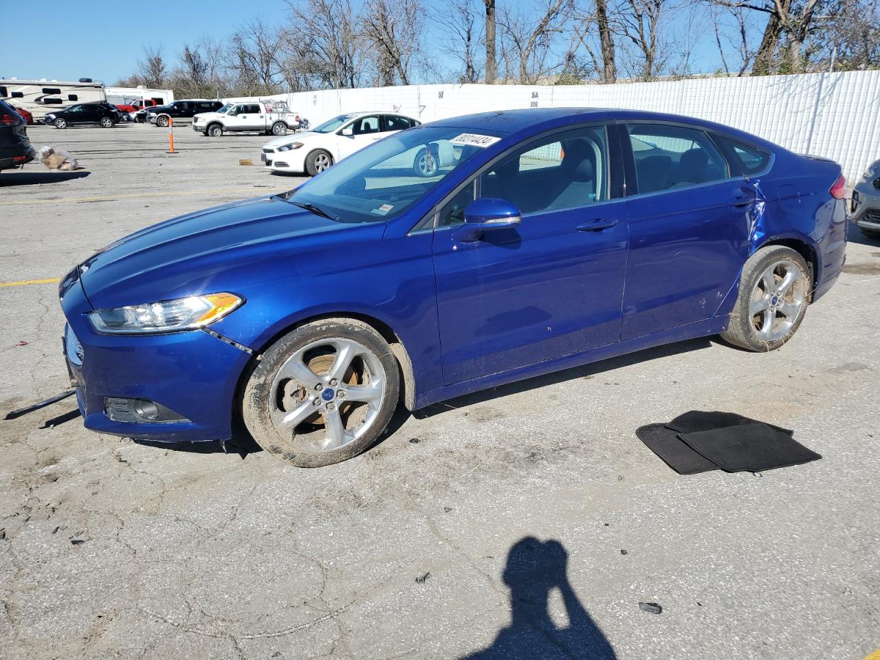 VIN 1FA6P0H73F5105821 2015 FORD FUSION no.1