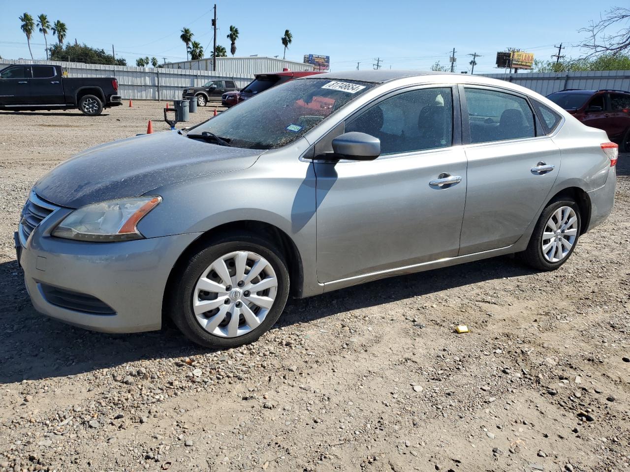 VIN 3N1AB7AP2EL641392 2014 NISSAN SENTRA no.1