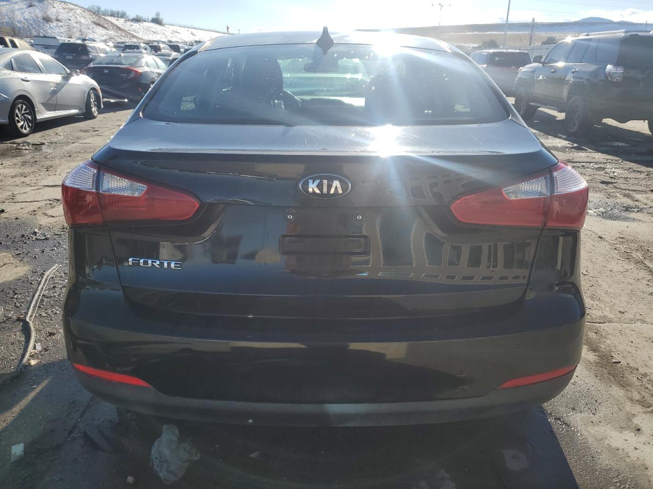 VIN KNAFX4A60E5241015 2014 KIA FORTE no.6