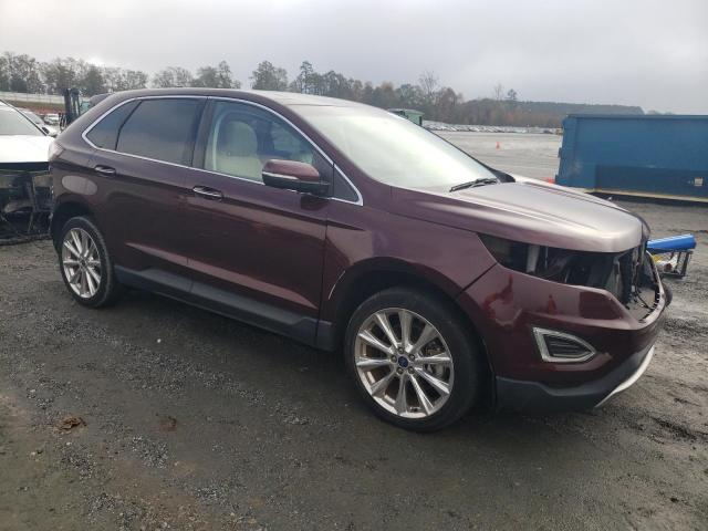  FORD EDGE 2017 Бургунді