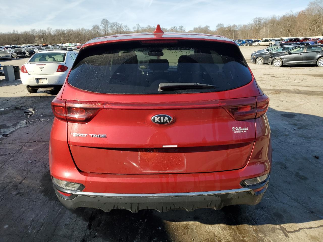 2020 Kia Sportage Lx VIN: KNDPMCACXL7740244 Lot: 80329364