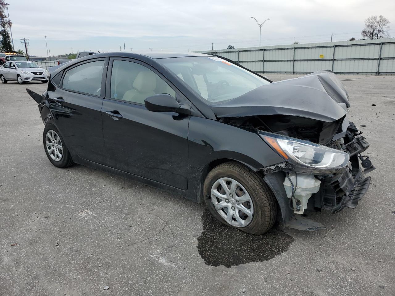 VIN KMHCT4AEXDU583130 2013 HYUNDAI ACCENT no.4