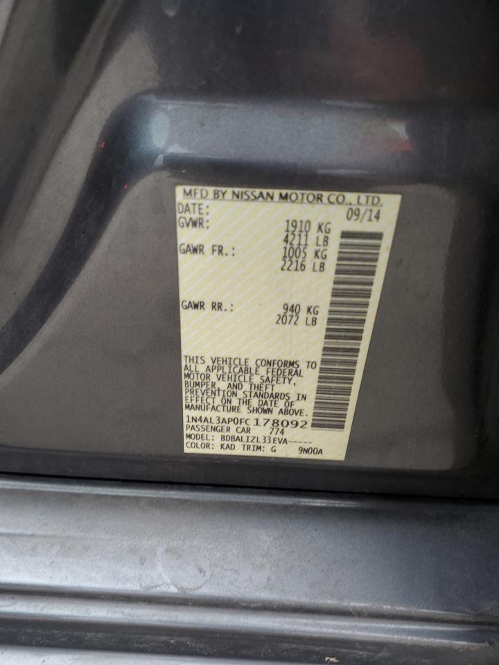 1N4AL3AP0FC178092 2015 NISSAN ALTIMA - Image 13