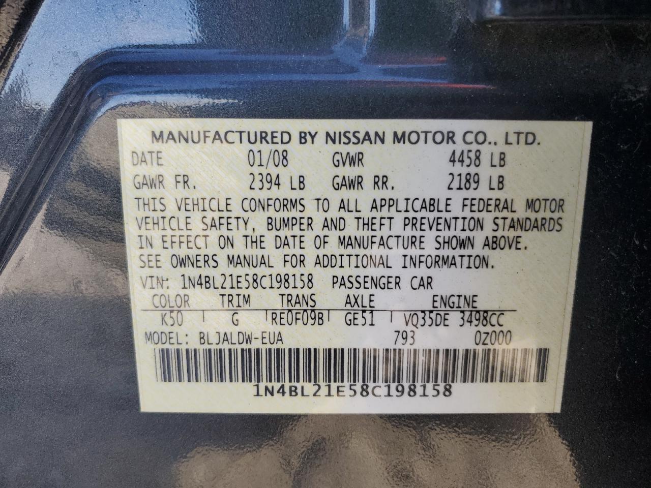 2008 Nissan Altima - Image 14