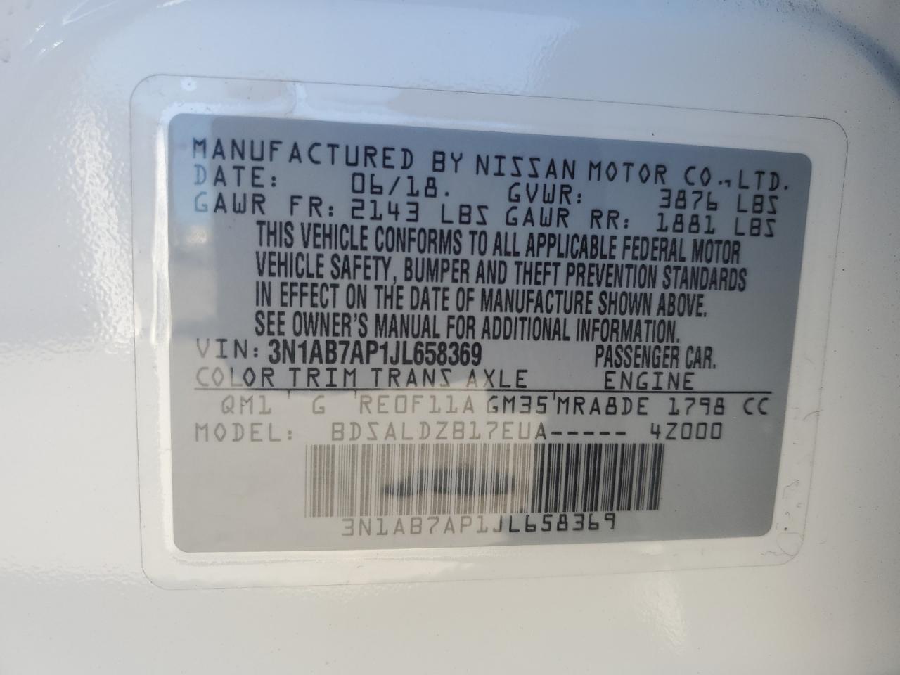 2018 Nissan Sentra - Image 14