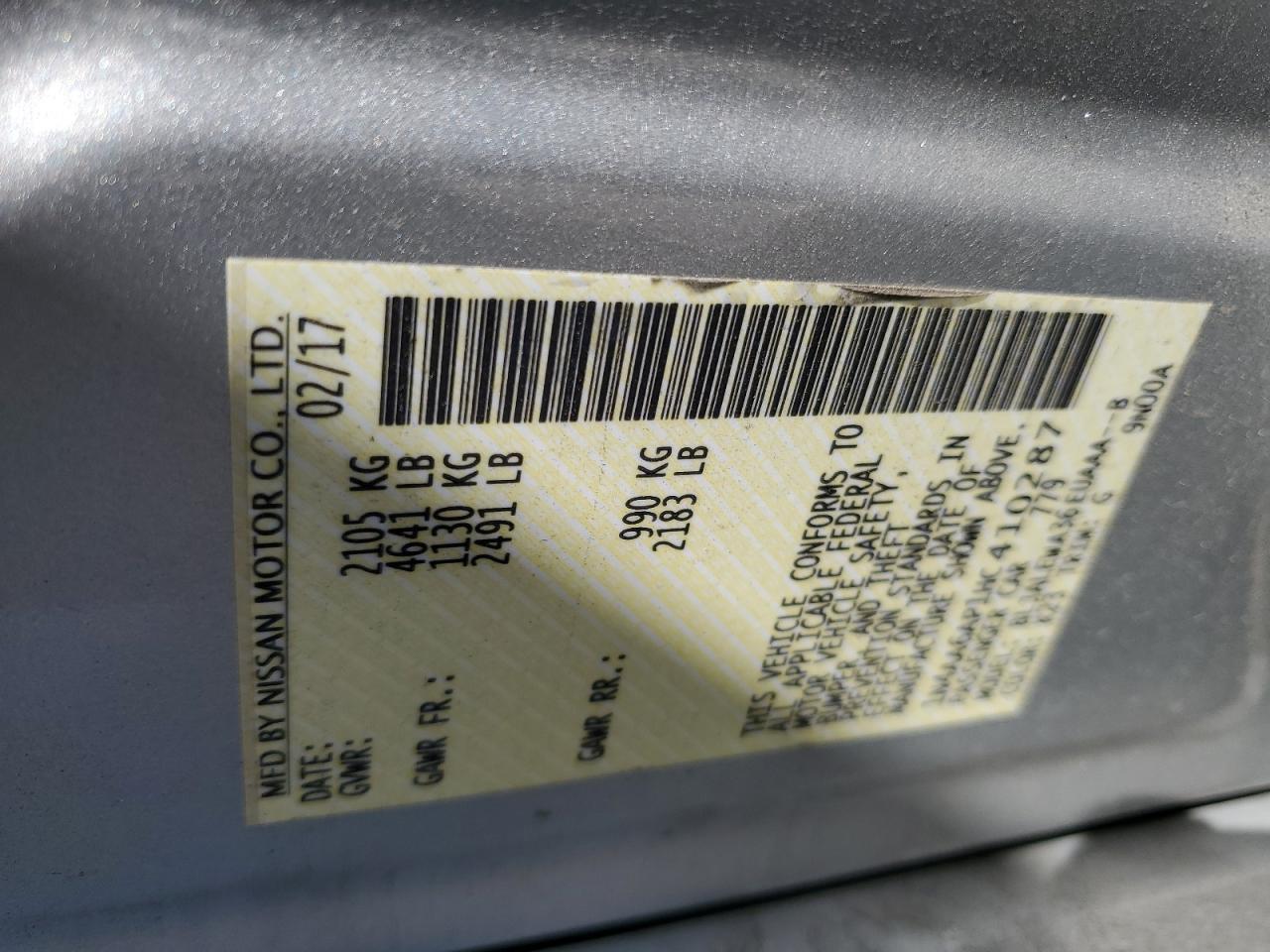 2017 Nissan Maxima - Image 12