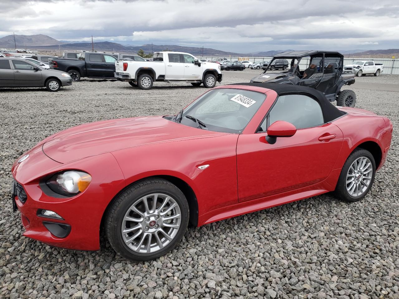 2018 Fiat 124 Spider Classica VIN: JC1NFAEK7J0137052 Lot: 81948334