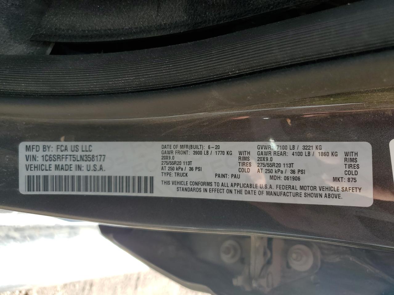 2020 RAM 1500 - Image 12