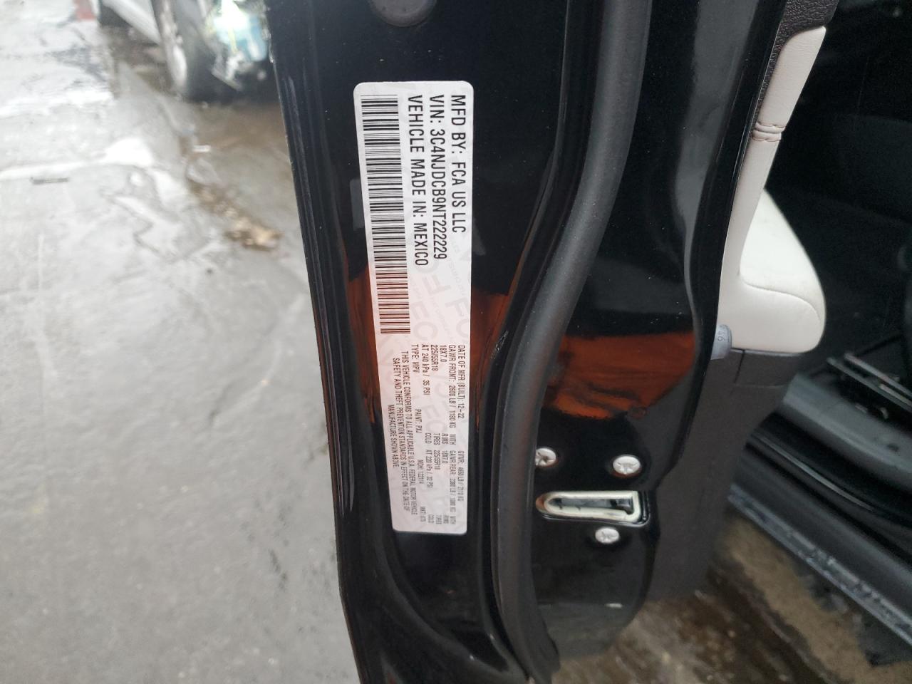 2022 Jeep Compass Limited VIN: 3C4NJDCB9NT222229 Lot: 80545384