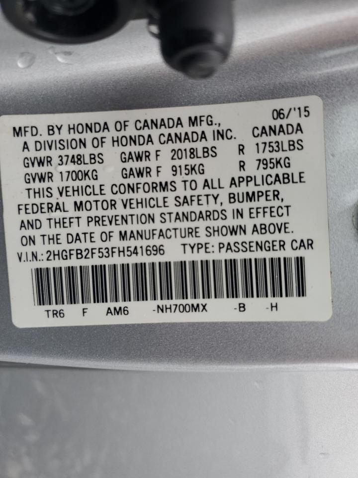 2015 Honda Civic - Image 12