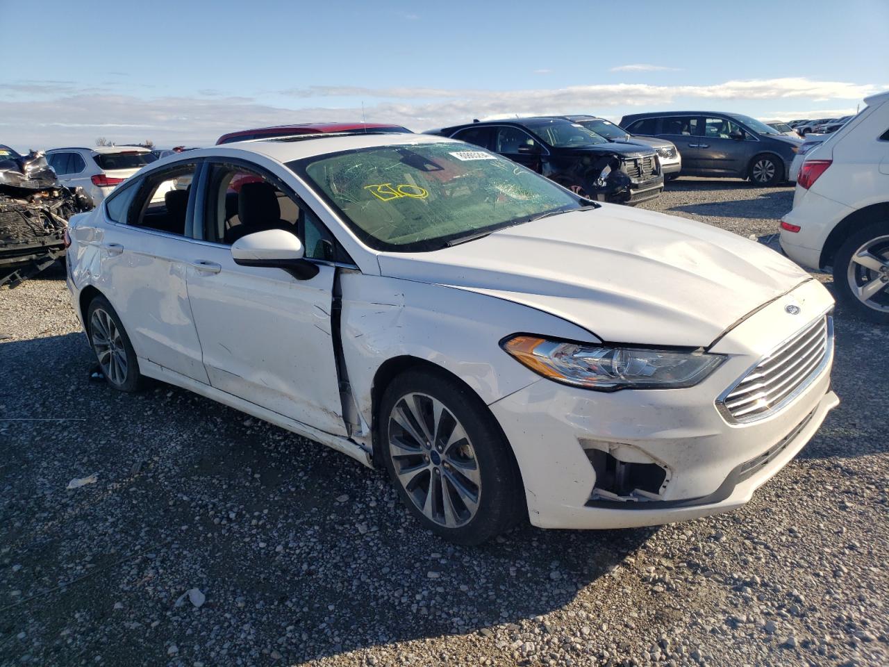 2020 Ford Fusion Se VIN: 3FA6P0T92LR172931 Lot: 80865294