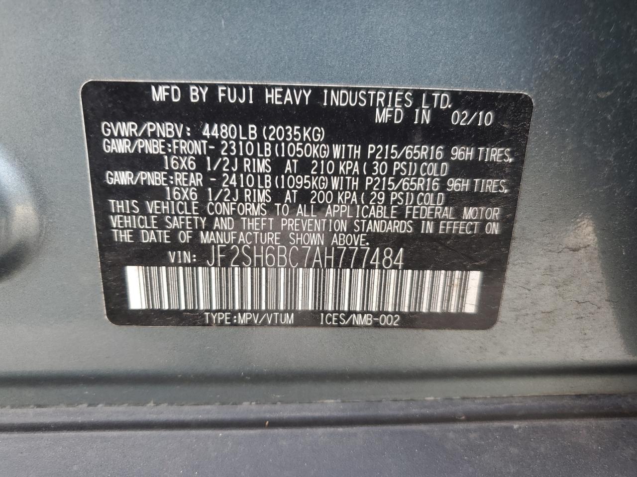 2010 Subaru Forester - Image 13
