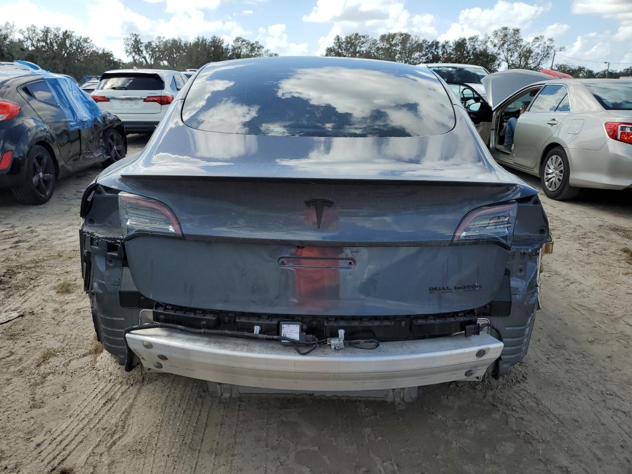 VIN 5YJ3E1EC2MF913549 2021 TESLA MODEL 3 no.6