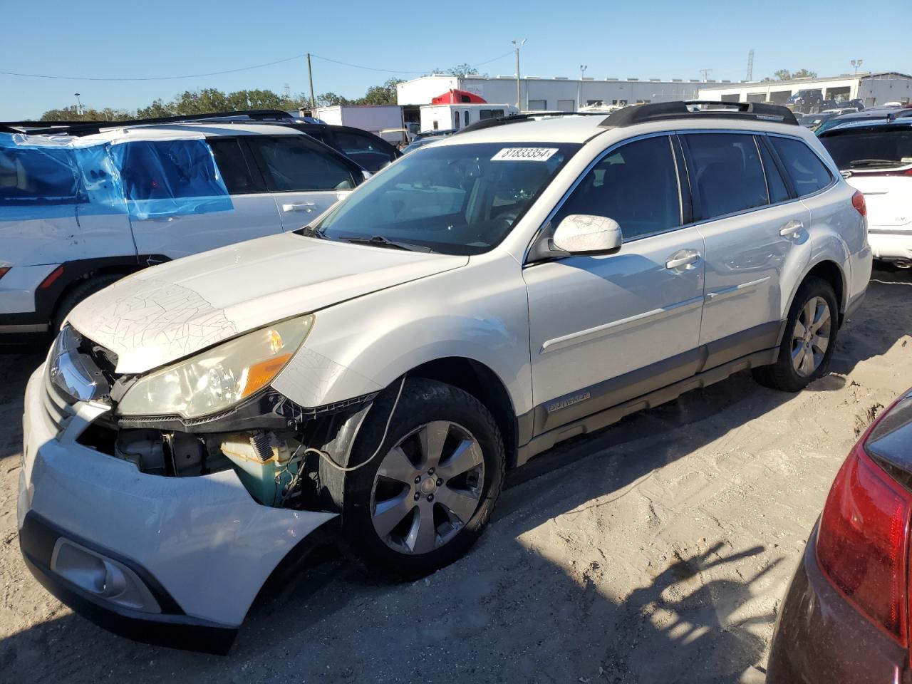 2011 Subaru Outback 2.5I Premium VIN: 4S4BRBCC1B3385629 Lot: 81833354