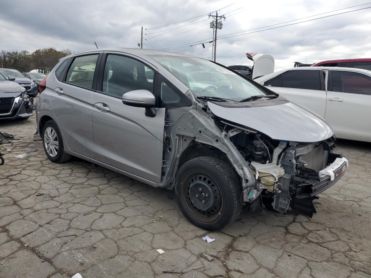 2017 Honda Fit Lx VIN: JHMGK5H50HS015554 Lot: 80771634