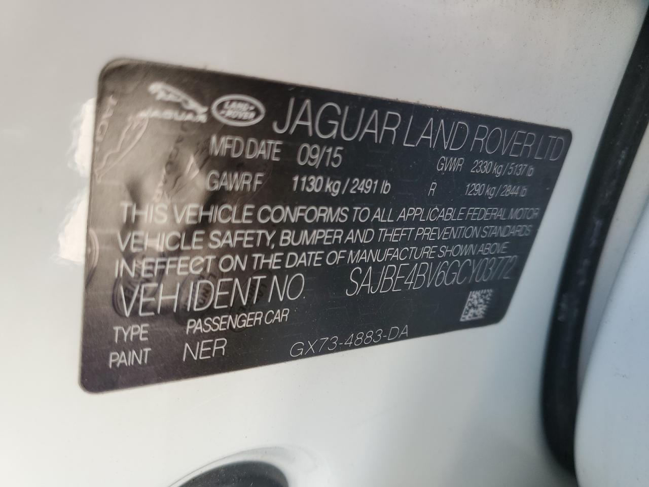 2016 Jaguar XF - Image 12