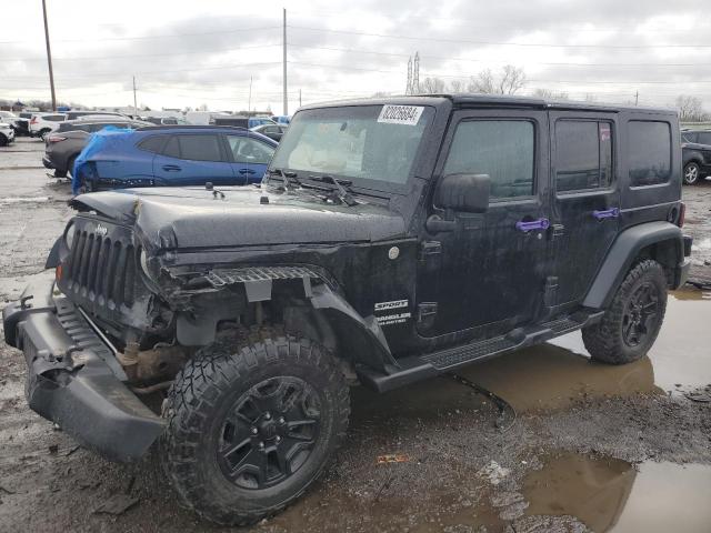 2010 Jeep Wrangler Unlimited Sport იყიდება Woodhaven-ში, MI - Front End