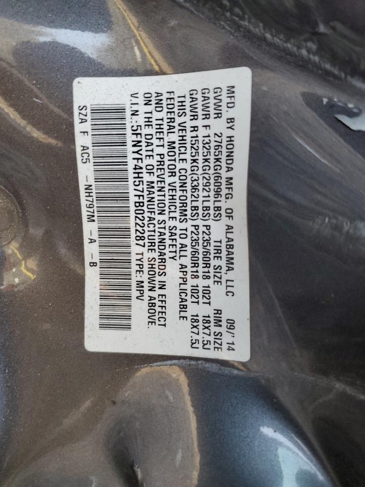2015 Honda Pilot - Image 13