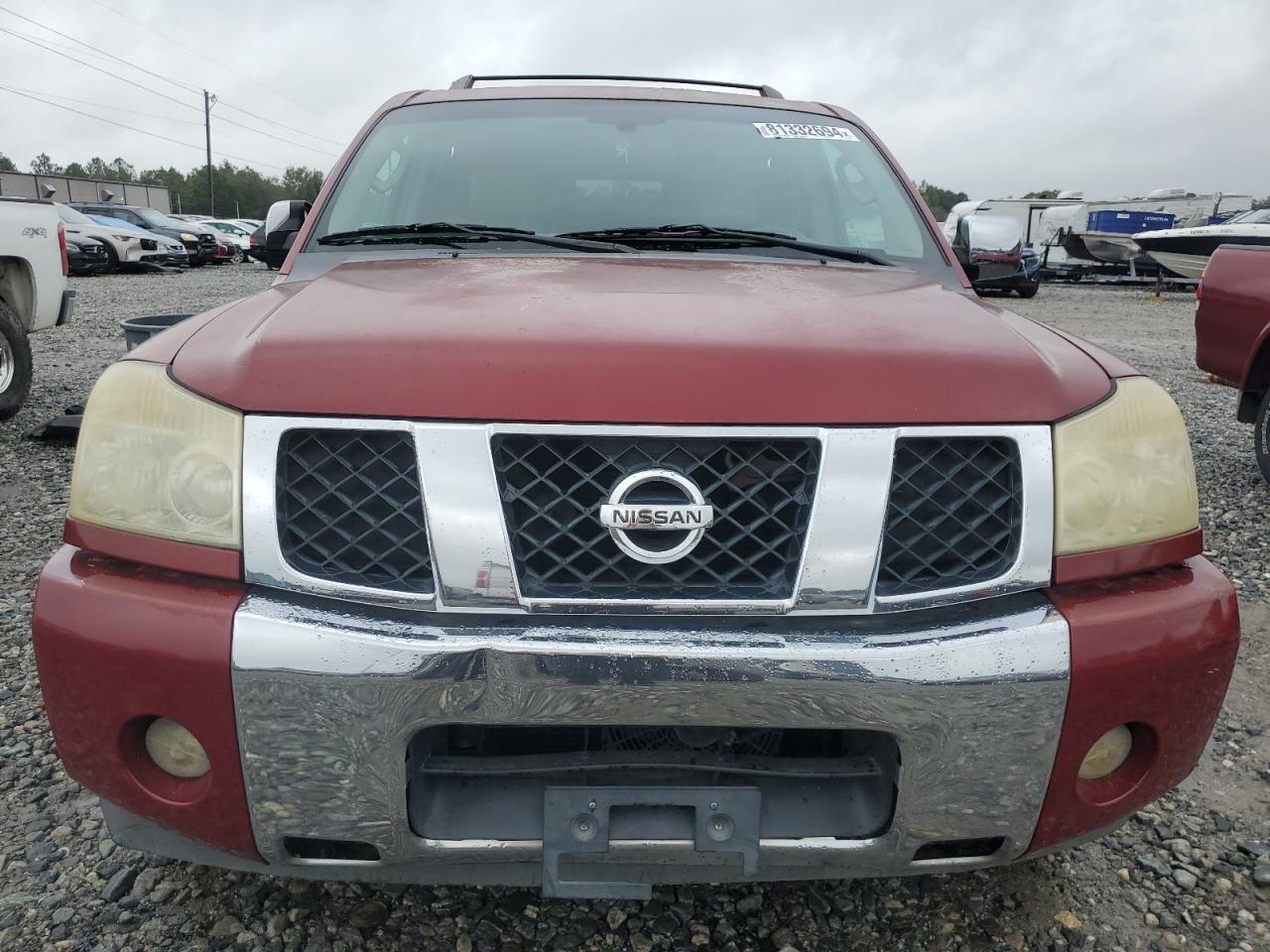 2006 Nissan Armada Se VIN: 5N1AA08A06N726821 Lot: 81332694