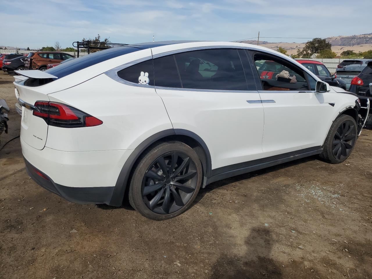 2021 Tesla Model X VIN: 5YJXCAE23MF319485 Lot: 79338584