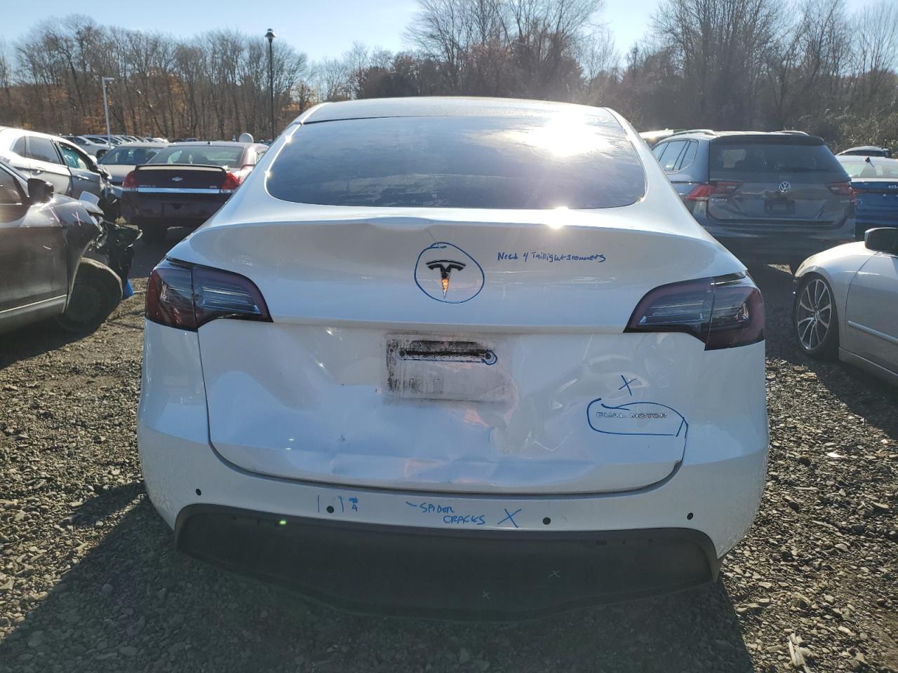 2021 Tesla Model Y VIN: 5YJYGAEE1MF144429 Lot: 78124924