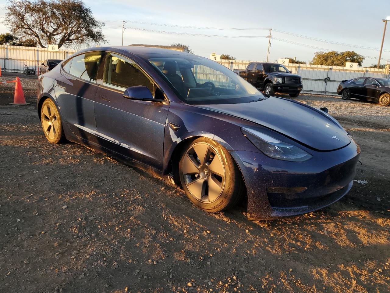 VIN 5YJ3E1EA5PF623227 2023 TESLA MODEL 3 no.4