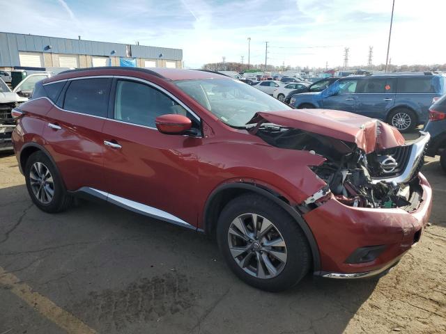  NISSAN MURANO 2017 Красный