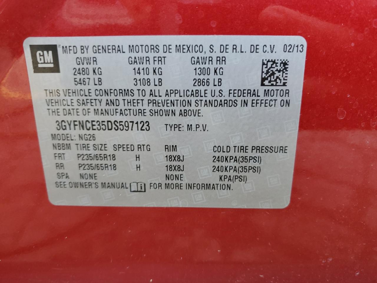 2013 Cadillac SRX - Image 13