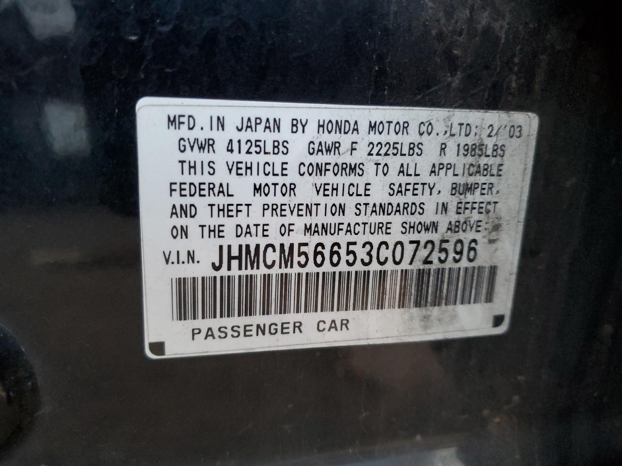 2003 Honda Accord - Image 12