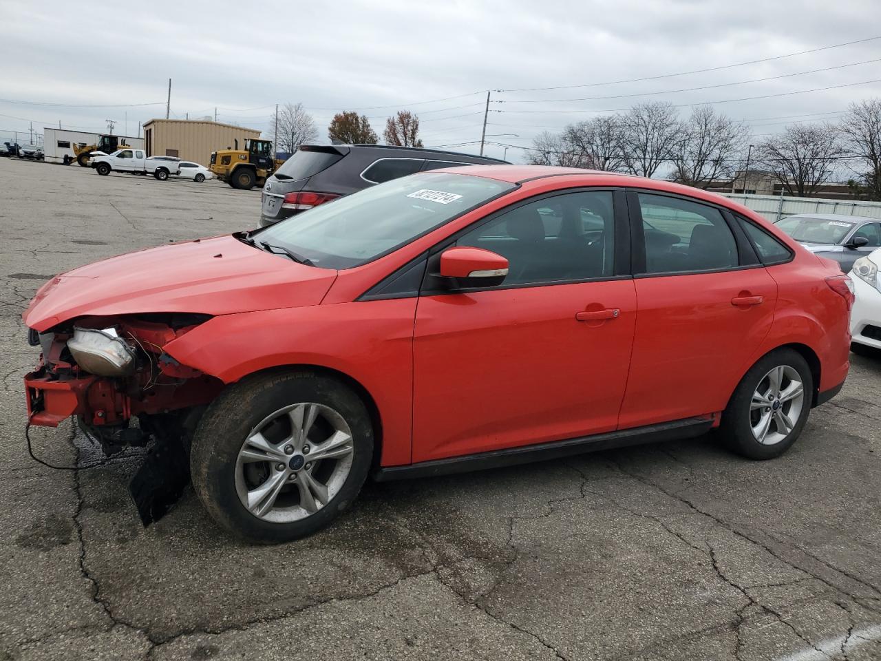 2014 Ford Focus Se red null gas 1FADP3F25EL193894 photo #1