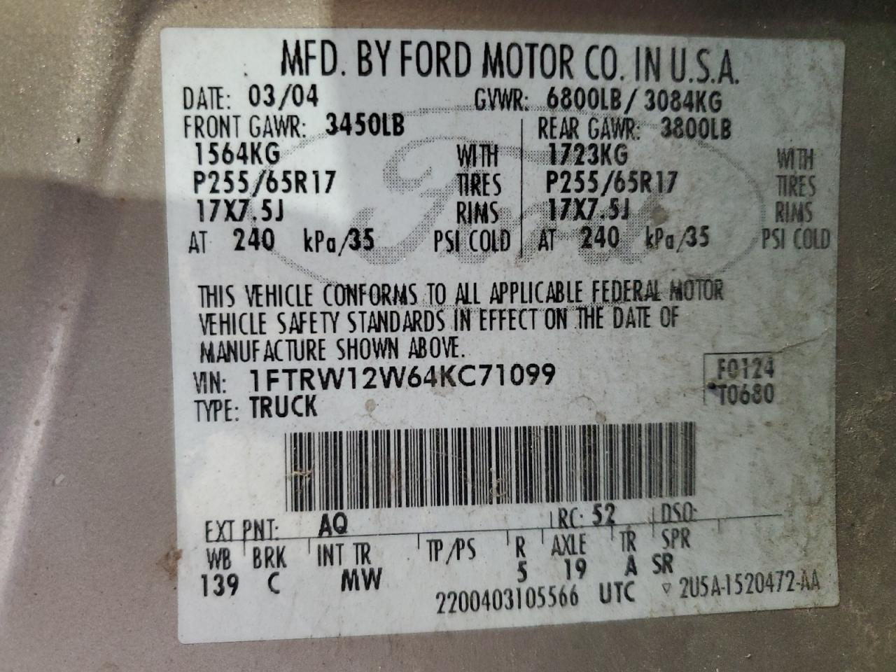 2004 Ford F-150 - Image 13