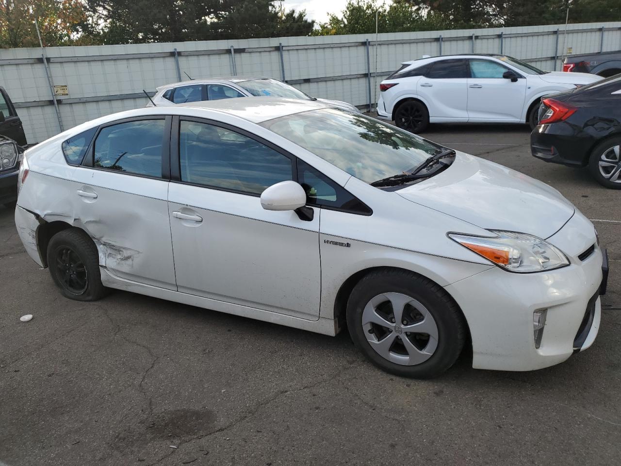 VIN JTDKN3DU6E1766177 2014 TOYOTA PRIUS no.4