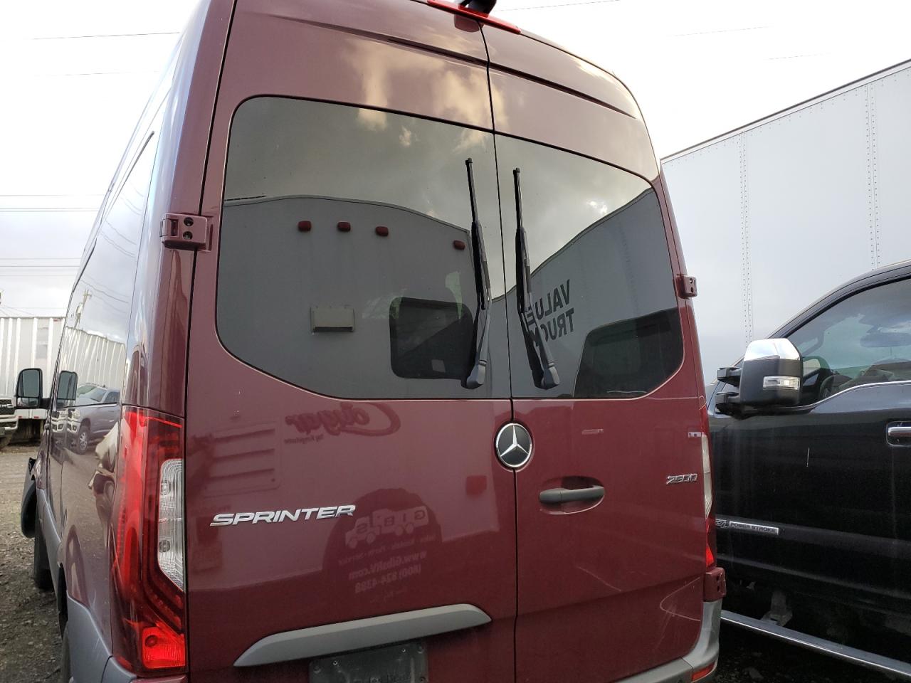 2022 Mercedes-Benz Sprinter 2500 VIN: W1Z4DFHY9NT090071 Lot: 80545164