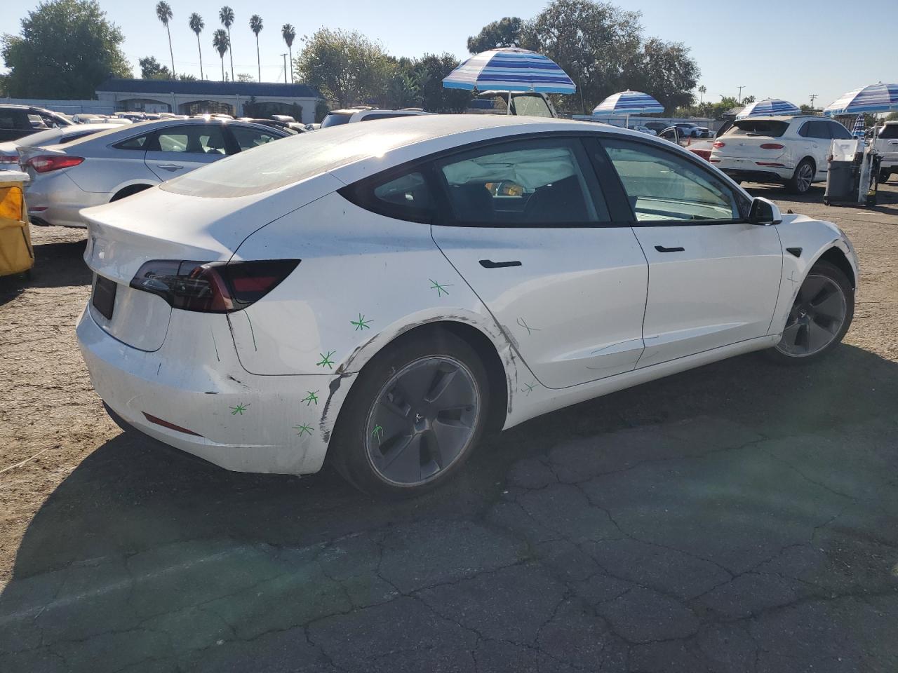 VIN 5YJ3E1EA5PF714532 2023 TESLA MODEL 3 no.3