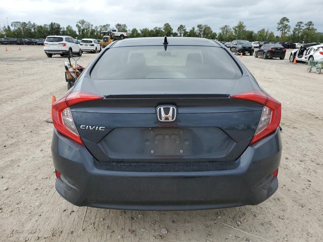 2018 Honda Civic Ex VIN: JHMFC1F37JX019368 Lot: 79063004