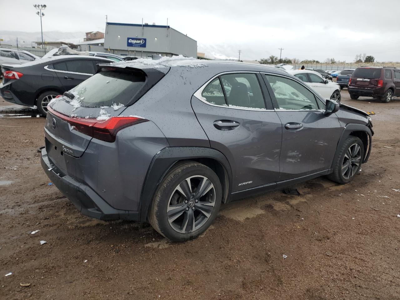 VIN JTHP9JBH5M2038426 2021 LEXUS UX 250H no.3