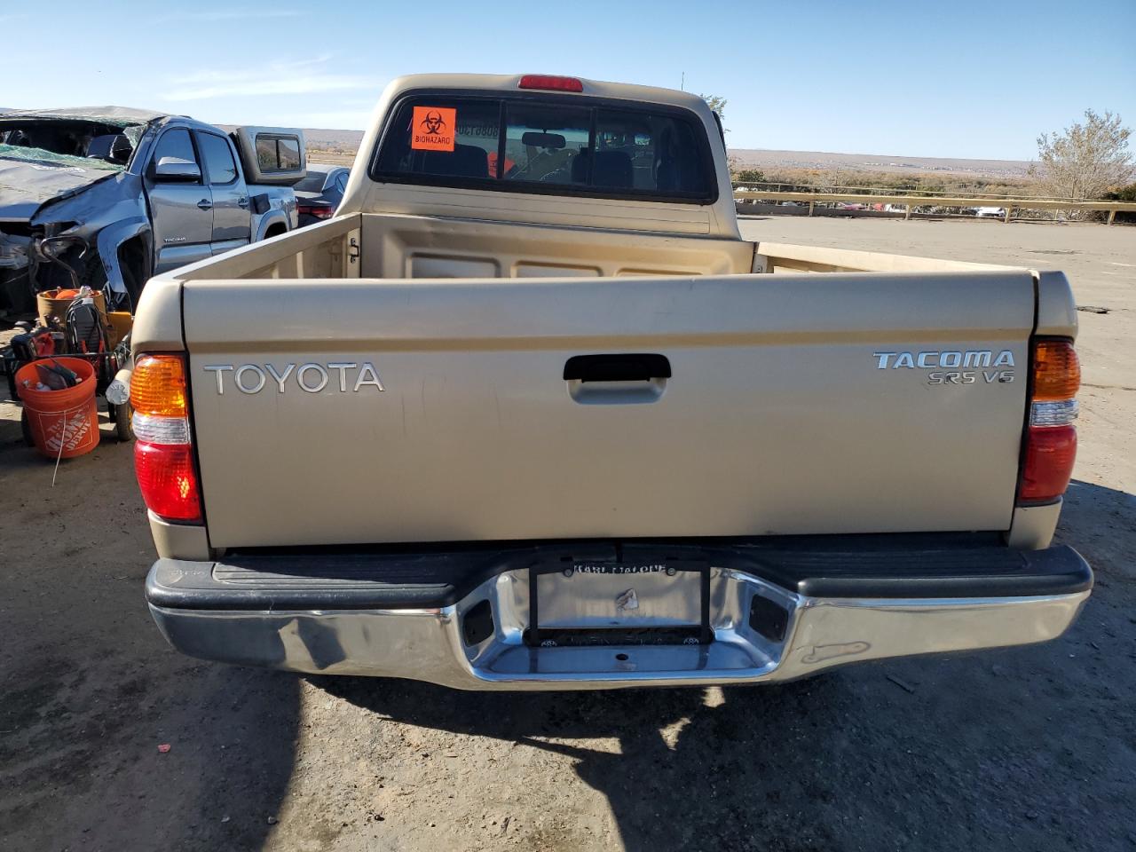 2001 Toyota Tacoma Xtracab VIN: 5TEWN72N71Z877308 Lot: 80861304