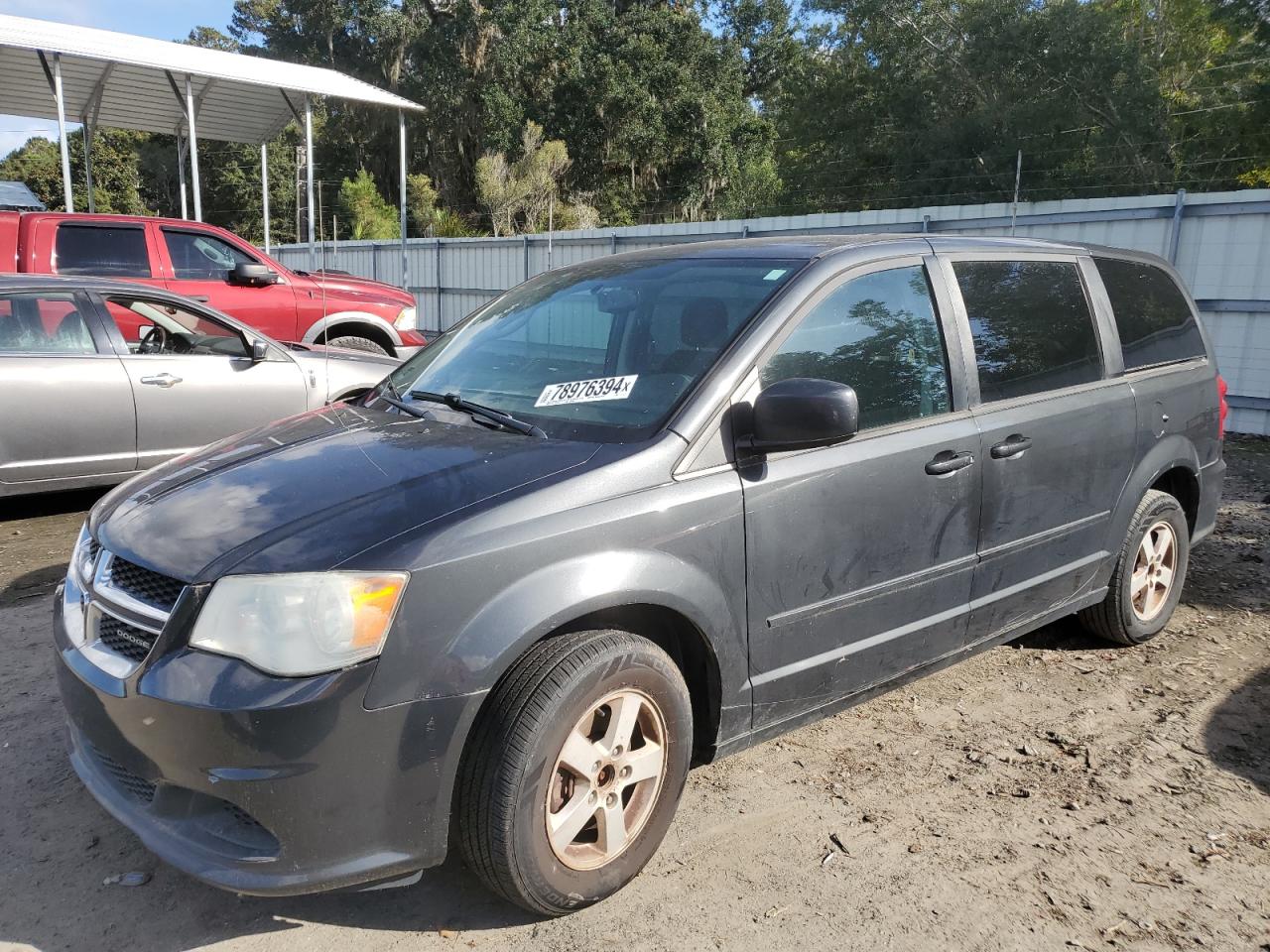 2012 Dodge Grand Caravan Sxt იყიდება Savannah-ში, GA - Minor Dent/Scratches