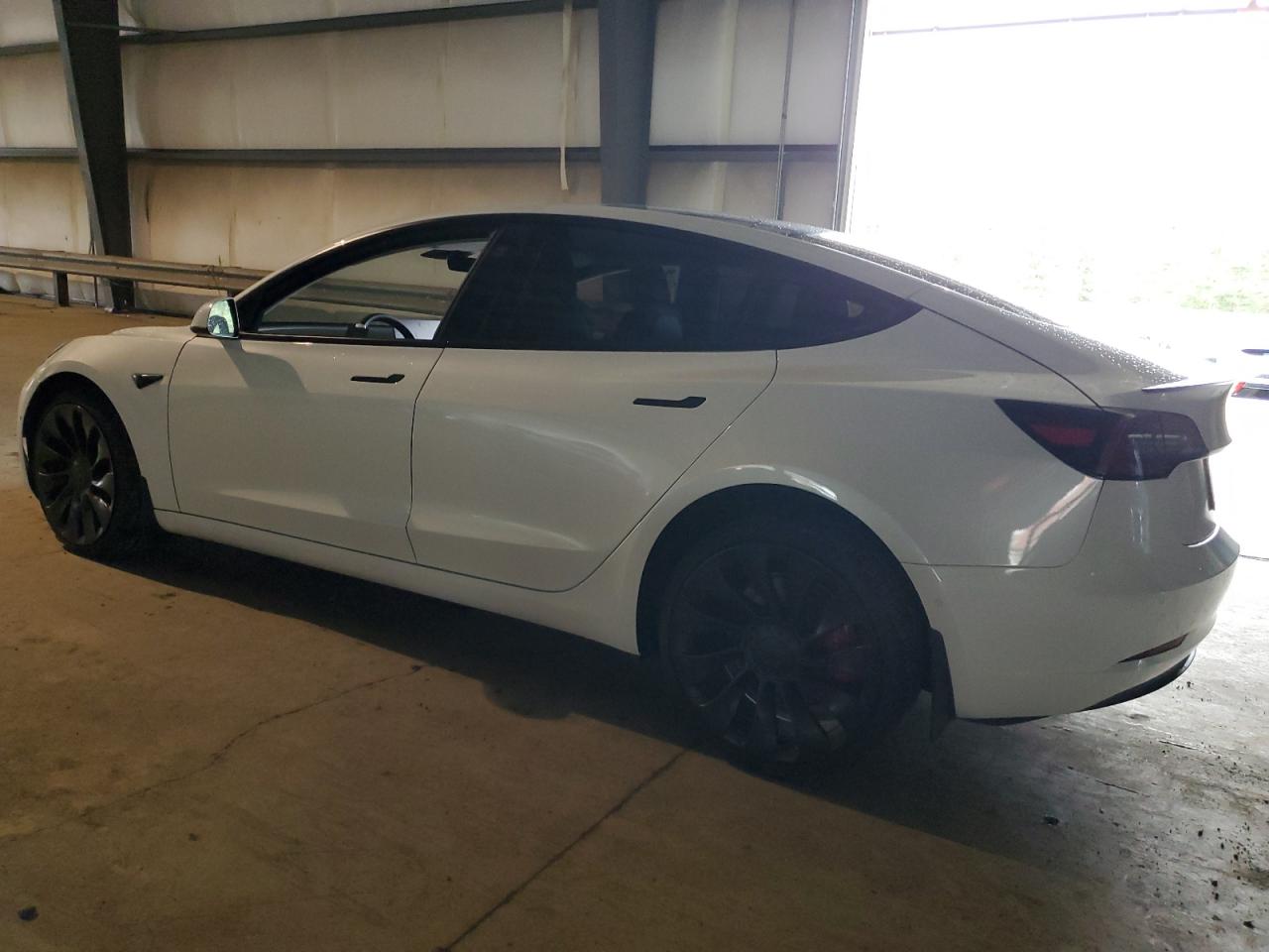 VIN 5YJ3E1ECXNF113681 2022 TESLA MODEL 3 no.2